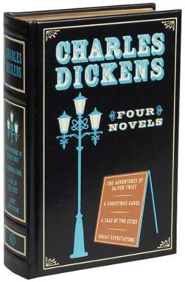 Charles Dickens: Four Novels - Leather-bound Classics (Leather / fine binding)