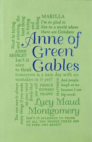 Anne of Green Gables - Word Cloud Classics (Paperback)