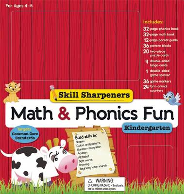 Skill Sharpeners Math and Phonics Fun: Kindergarten - Skill Sharpeners