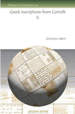 Greek Inscriptions from Corinth II (Paperback)