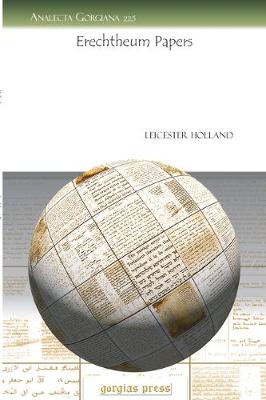 Erechtheum Papers (Paperback)