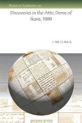 Discoveries in the Attic Deme of Ikaria, 1888 (Paperback)