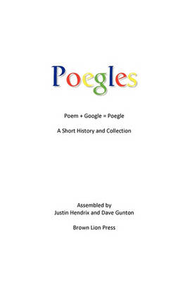 Poegles: A Short History and Collection (Paperback)