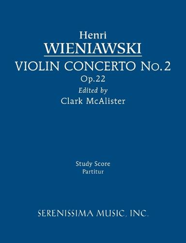 Violin Concerto No.2, Op.22: Study Score (Paperback)