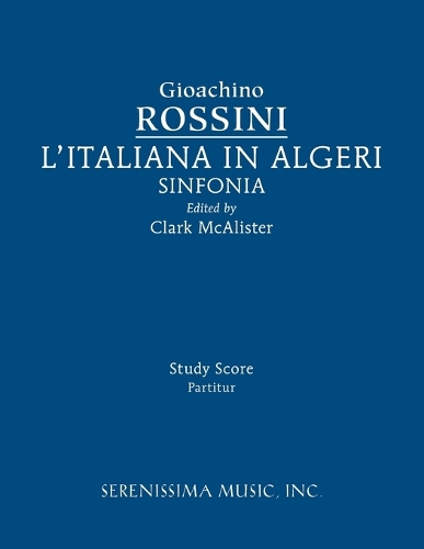 L'Italiana in Algeri Sinfonia: Study Score (Paperback)