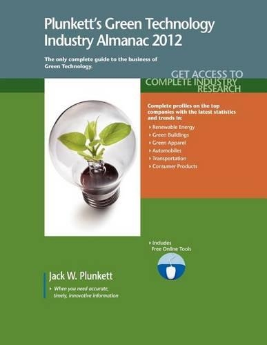 Plunkett's Green Technology Industry Almanac 2012 (Paperback)