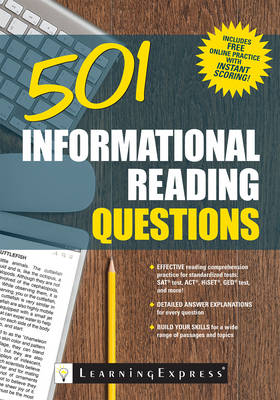 501 Informational Reading Questions - 501 Series (Paperback)