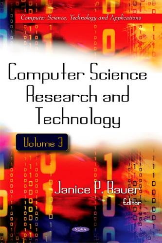Computer Science Research & Technology: Volume 3 (Hardback)