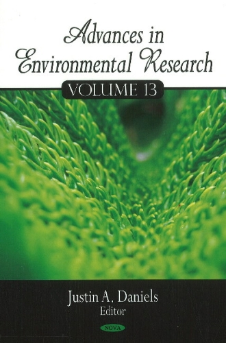 Advances in Environmental Research: Volume 13 (Hardback)