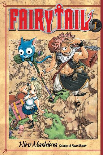 Book cover of Fairy Tail 1