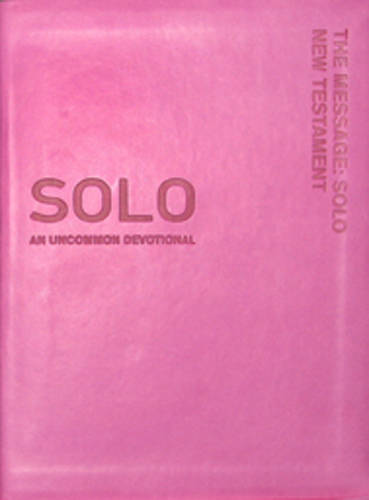 The Message: Solo New Testament (Leather / fine binding)
