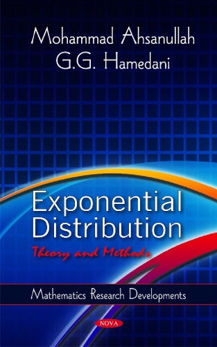Exponential Distribution: Theory & Methods (Hardback)