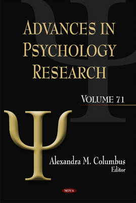 Advances in Psychology Research: Volume 71 (Hardback)