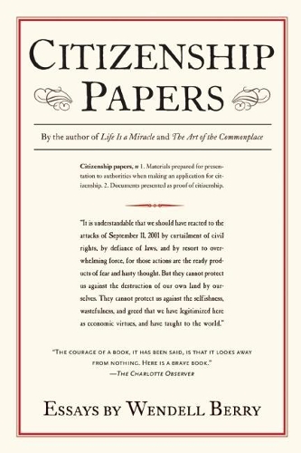 Citizenship Papers: Essays (Paperback)