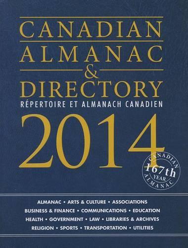 Canadian Almanac & Directory 2014 (Hardback)