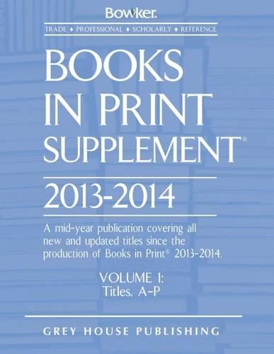 Books in Print Supplement 2013/14 (Hardback)
