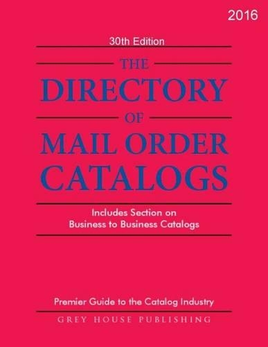 Directory of Mail Order Catalogs, 2016 (Paperback)