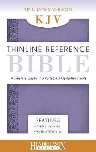 KJV Thinline Reference Bible Lilac: A Timeless Classic in a Portable, Easy-to-Read Style (Leather / fine binding)