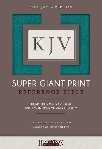KJV Super Giant Print Bible (Leather / fine binding)