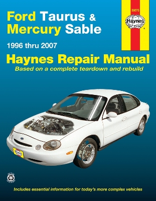 Ford Taurus & Mercury Sable: 1996-07 (Paperback)