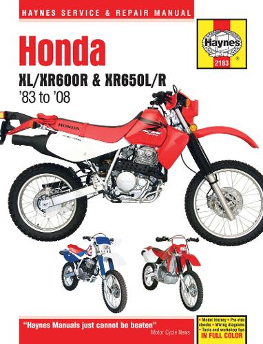 Honda Xl/Xr600R & XR650L/R: 83-14 (Paperback)
