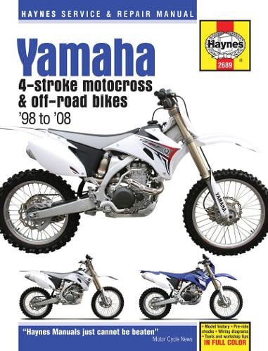 yamaha 4 stroke dirt bike