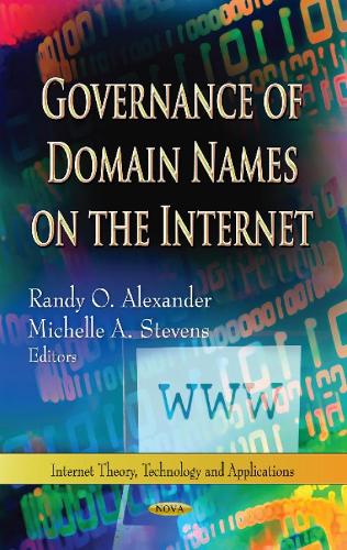 Governance of Domain Names on the Internet (Hardback)