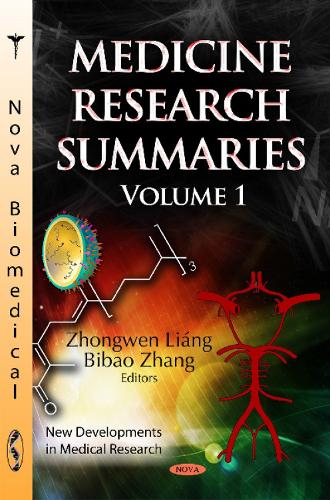 Medicine Research Summaries: Volume 1 (Hardback)