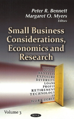 Small Business Considerations, Economics & Research: Volume 3 (Hardback)