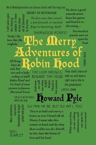 The Merry Adventures of Robin Hood - Word Cloud Classics (Paperback)
