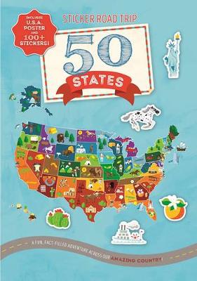 Sticker Road Trip: 50 States (Paperback)