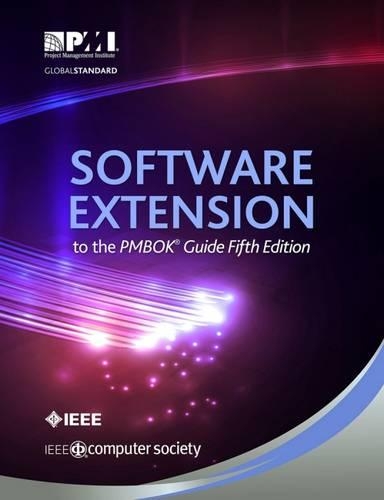 Software extension to the PMBOK guide fifth edition (Paperback)