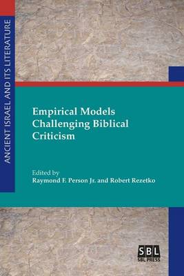 Empirical Models Challenging Biblical Criticism (Paperback)