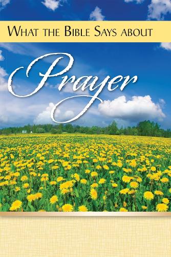 What the Bible Says about Prayer (Paperback)