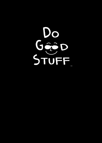 Do Good Stuff: Journal (Black Cover) (Hardback)