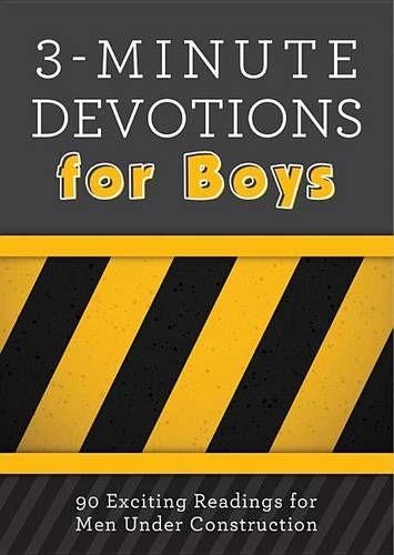 Barbour Publishing Inc, U.S. 3-Minute Devotions For Boys