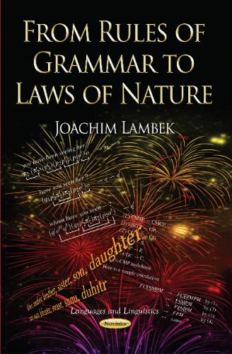 From Rules of Grammar to Laws of Nature (Paperback)