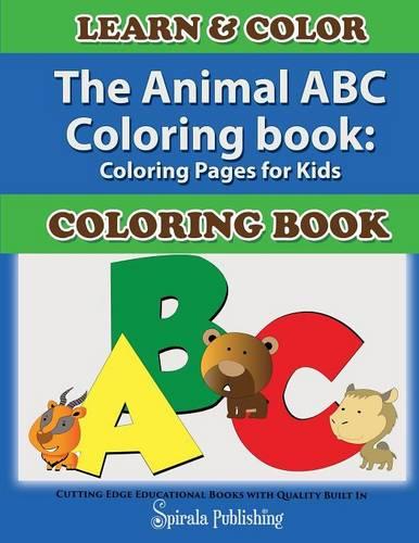 The Animal ABC Coloring Book: Coloring Pages for Kids (Paperback)