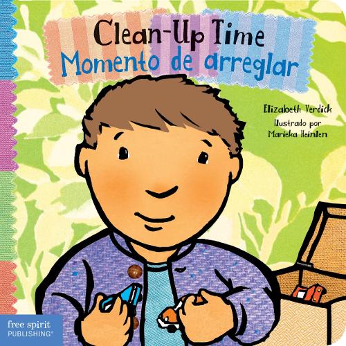 Clean-Up Time / Momento de Arreglar - Toddler Tools (Board book)