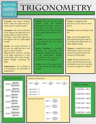 Trigonometry (Speedy Study Guides: Academic) (Paperback)
