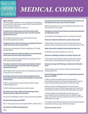 Medical Coding (Speedy Study Guides: Academic) (Paperback)
