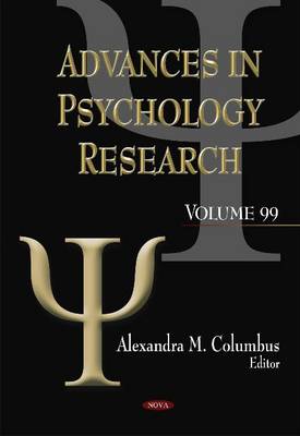 Advances in Psychology Research. Volume 99 (Hardback)