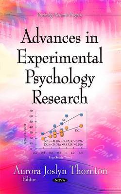 Advances in Experimental Psychology Research (Hardback)