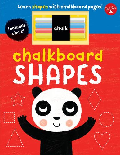 Chalkboard Shapes: Learn shapes with chalkboard pages! - Chalkboard Concepts (Board book)
