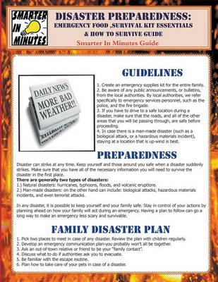 Disaster Preparedness: Emergency Food, Survival Kit Essentials & How to Survive Guide (Paperback)
