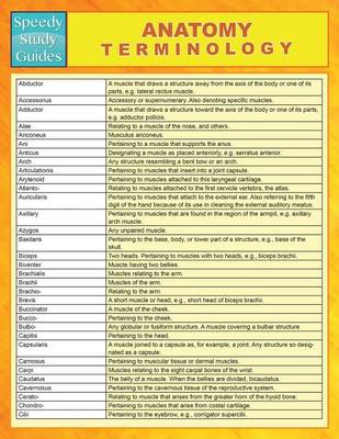 Anatomy Terminology (Speedy Study Guides) (Paperback)