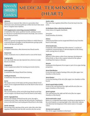 Medical Terminology: Heart (Speedy Study Guides) (Paperback)