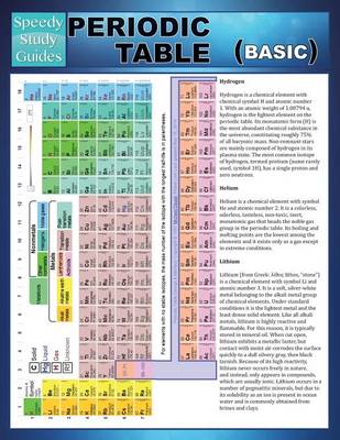 Periodic Table (Basic) (Speedy Study Guides) (Paperback)