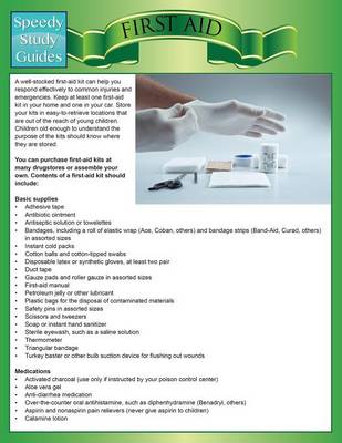 First Aid (Paperback)