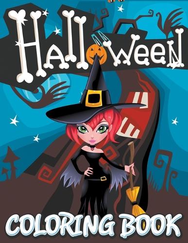 Halloween Coloring Book (Jumbo Size) (Paperback)